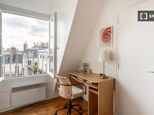 Studio à louer au Triangle d'Or, Paris