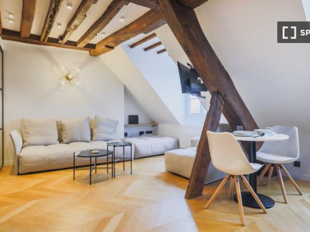 Studio à louer aux Archives, Paris