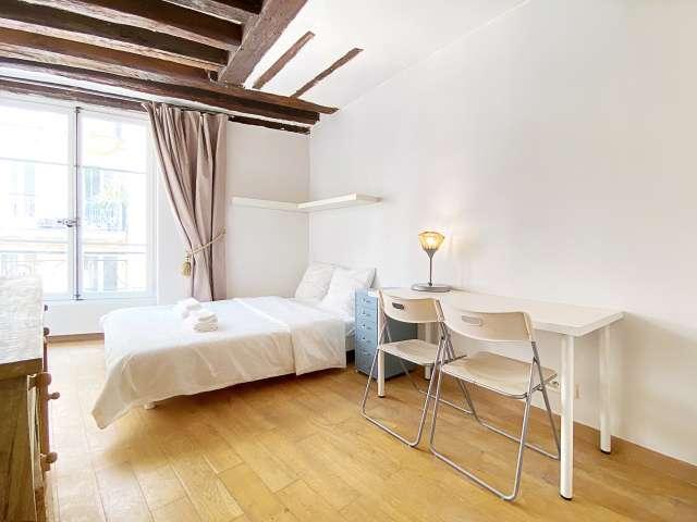 Studio à louer aux Halles, Paris