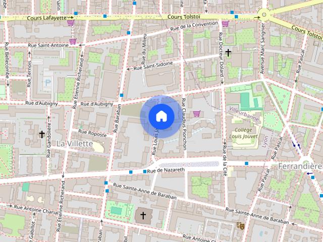 STUDIO A LOUER LYON 3EME ARRONDISSEMENT Baraban Ferrandiere