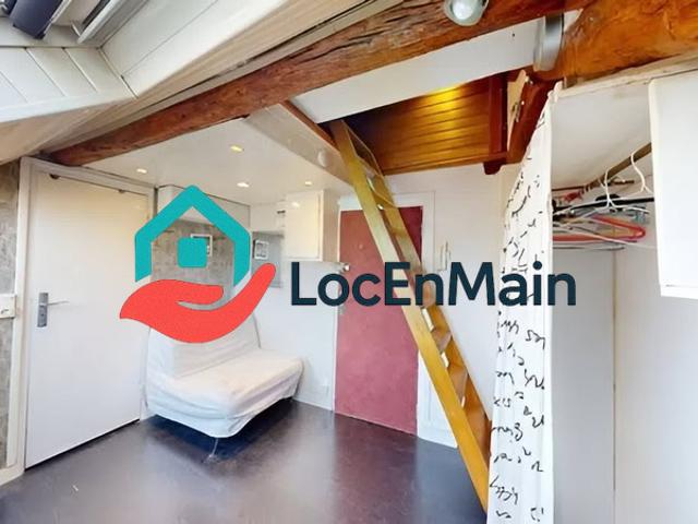 Studio à louer – Meublé – 12 m² – Paris 20e