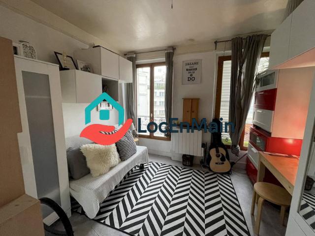 Studio à louer – Meublé – 15 m² – Paris 12e