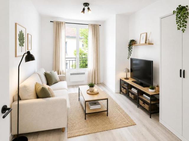 Studio à rafraîchir rue de la Réunion