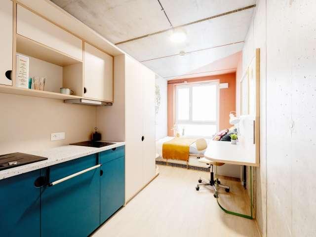 Studio apartment for rent in a coliving in Grzegórzki, Krako