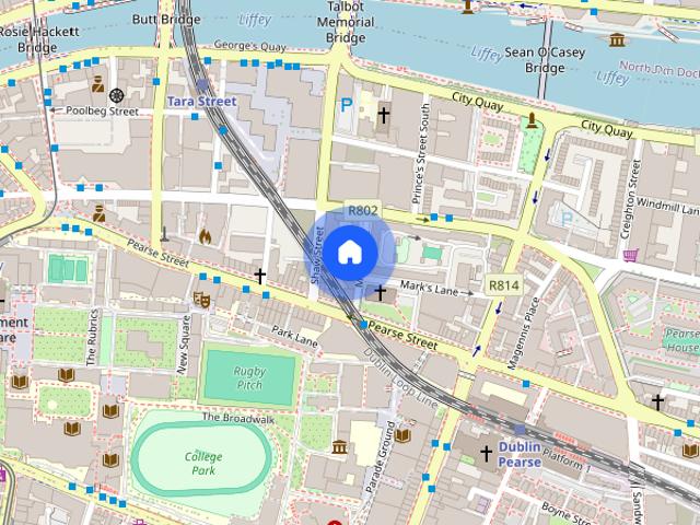 Studio apartment for rent in Dublin Docklands, Dublin