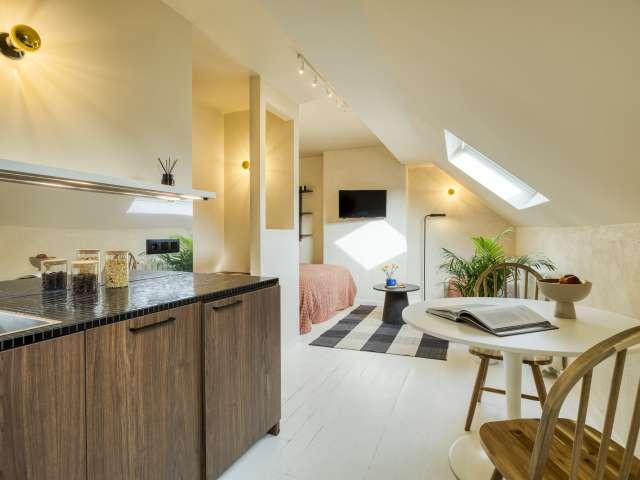 Studio apartment for rent in Saint Gilles, Brussels