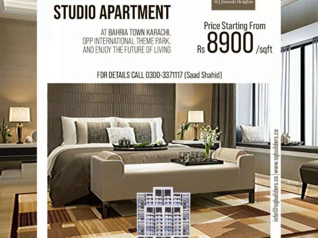 Studio Apartment Karachi Bahria Town Karachi ID 53860
