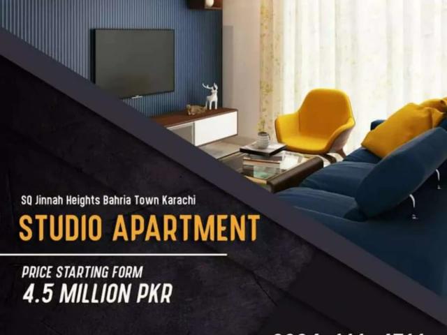 Studio Apartment Karachi Bahria Town Karachi ID 59170