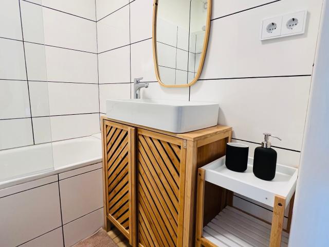 Studio apartment with a beautiful view in the heart of Frankfurt