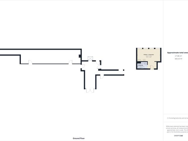 Studio apartment, 20 min from central station