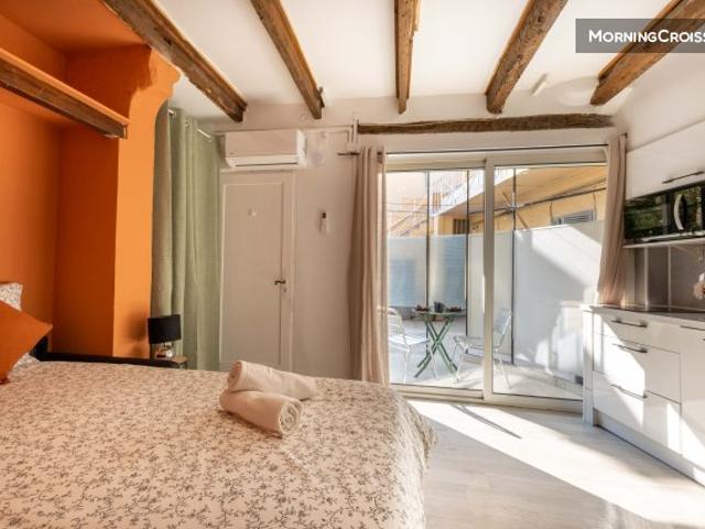 Studio avec terrasse Bas Gambetta