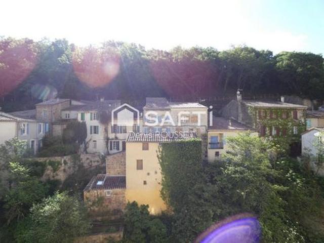 Studio avec vue dégagée sur la rivière et la montagne à 20m des thermes