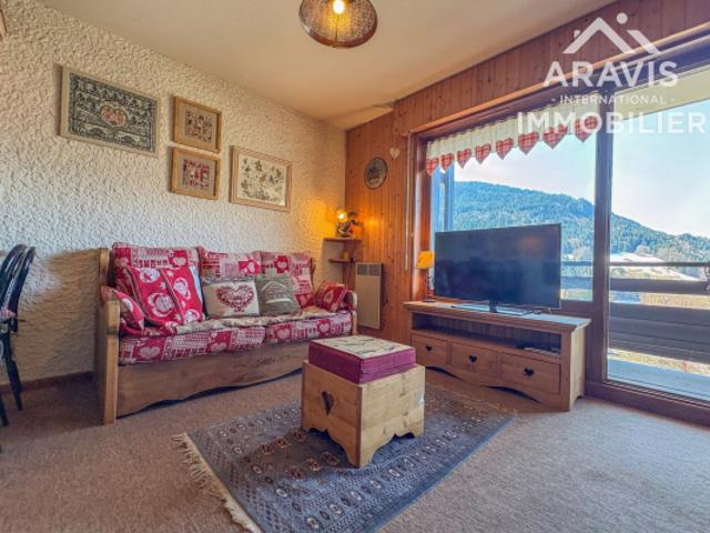 Studio avec vue panoramique sur le village