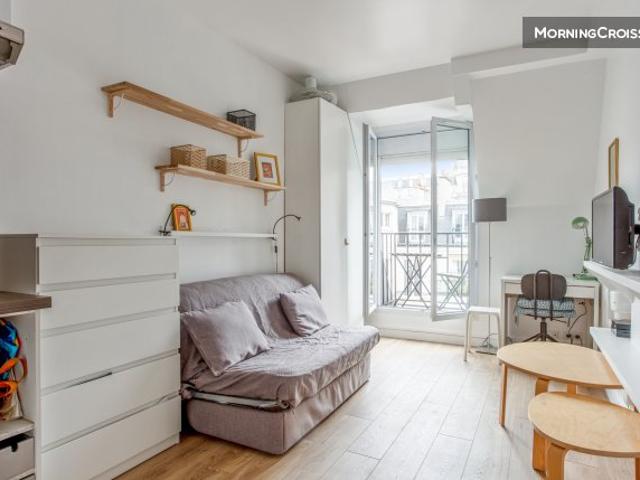 Studio avec balcon dans le 16e