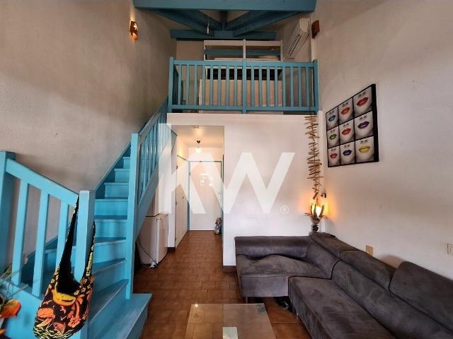 Studio avec mezzanine 29 m² Piscine, Sainte Anne