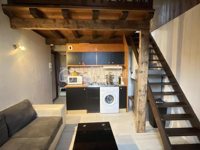 Studio avec mezzanine – Dernier étage – Investissement locatif – Sallanches