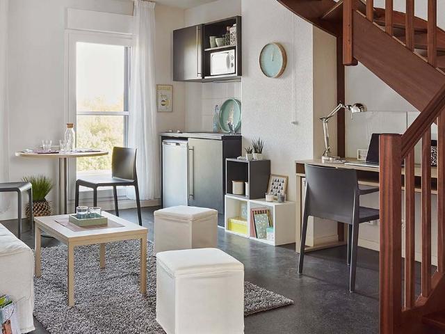 Studio de 17 à 18 m²