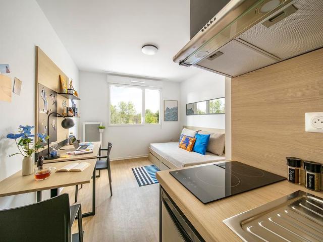 Studio de 17 à 19 m²