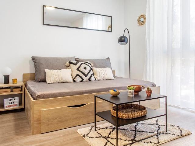 Studio de 20 à 21 m²