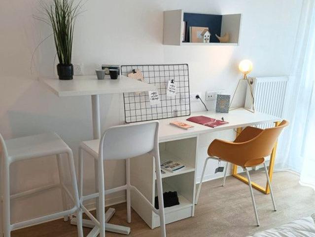 Studio de 19m² meublé et équipé