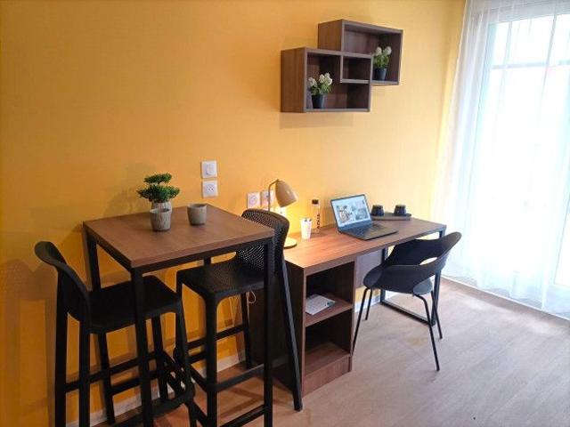 Studio de 20m² meublé et équipé