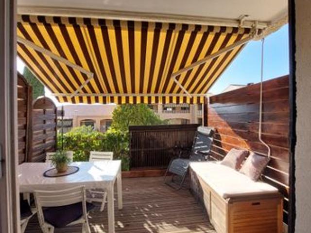 Studio de 20m² avec jolie terrasse proche de la mer