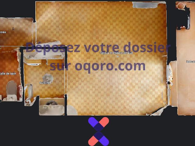 Studio de 24.0m2 424€ 30000 Nîmes