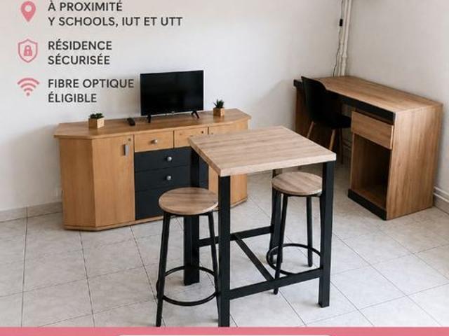 Studio de 25m2 à louer sur Troyes