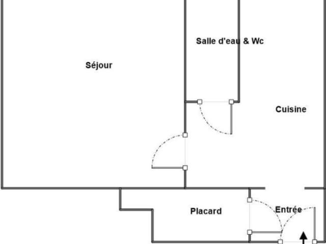 Studio de 25m2 à louer sur Bagneux