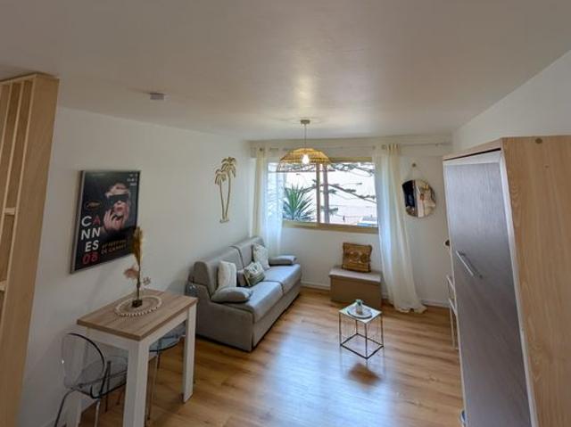 Studio de 25m2 à louer sur Cagnes sur Mer