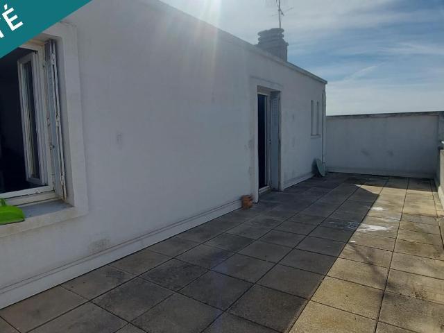 Studio de 25m2 avec terrasse panoramique de 34m2