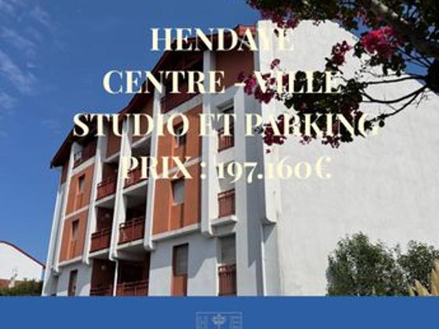 Studio de 36.11m2, Parking, Hendaye