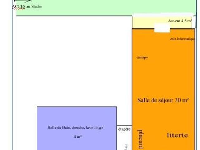 Studio de 42m2 à louer sur Rixheim