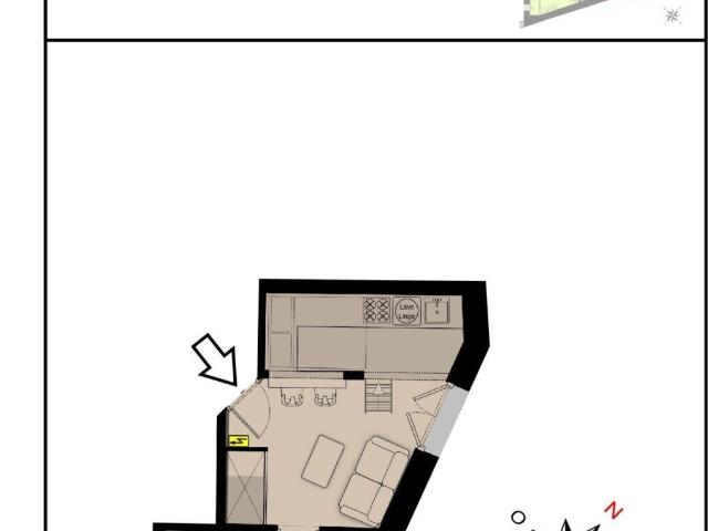 Studio en centre ville