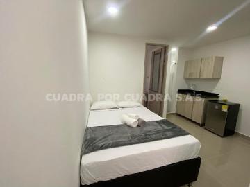 studio en arriendo CL 50 81B 17 AP 205