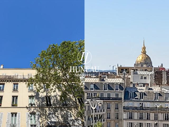 STUDIO EN TRÈS BON ETAT AVEC VUE SUR LE DOME DES INVALIDES
