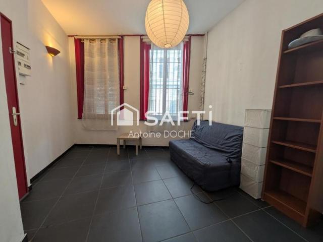 Studio et chambre mezzanine