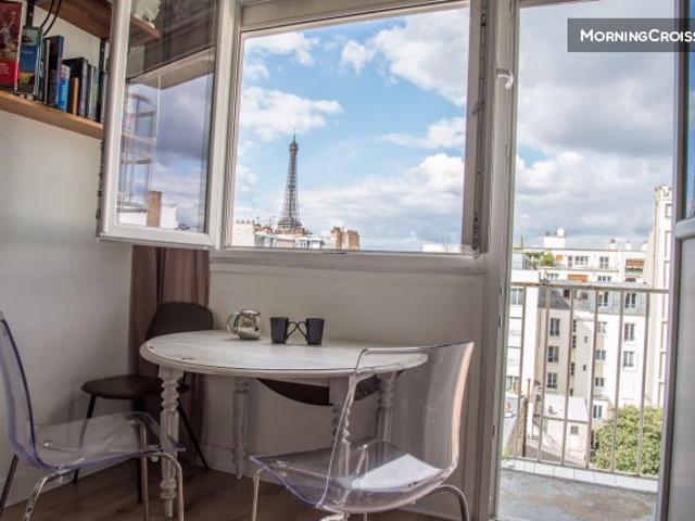 Studio exceptionnel Tour Eiffel