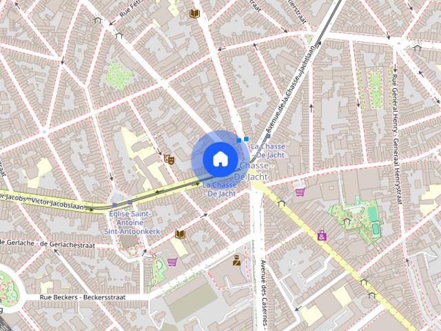 Studio for rent in Chasse, Brussels