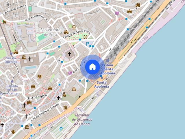Studio for rent in Lisbon