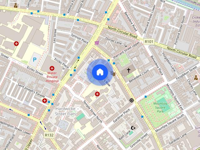 Studio for rent in North Inner City, Dublin