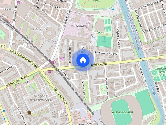 Studio for rent in Pembroke, Dublin
