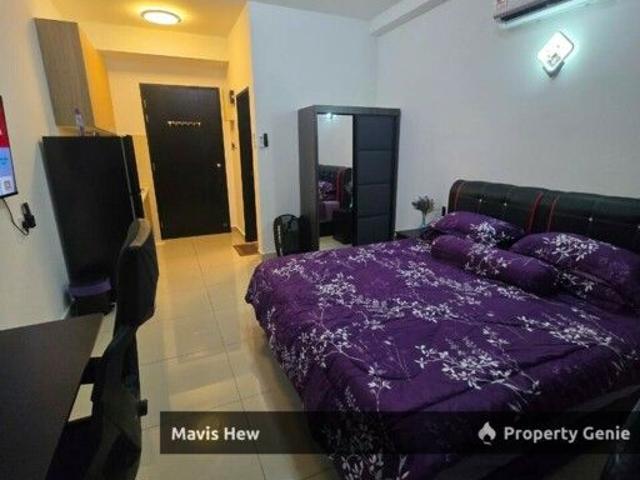 Studio For Rent, Near Ciq & JB Town, 1 Carpark, Fully Furnished, Move in Ready