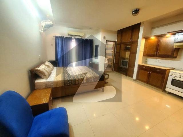 Studio Furnished Apartment Available For Rent In Bahria Town Phase 1