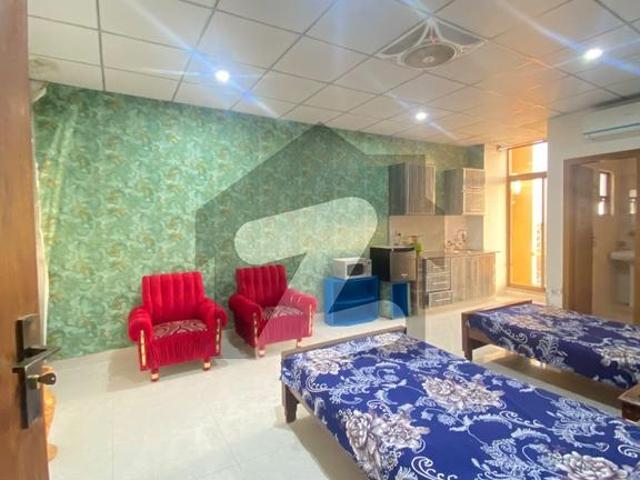 Studio furnished apartment available for rent in gulberg greens d markaz islamabad other option available gulberg residencia d markaz