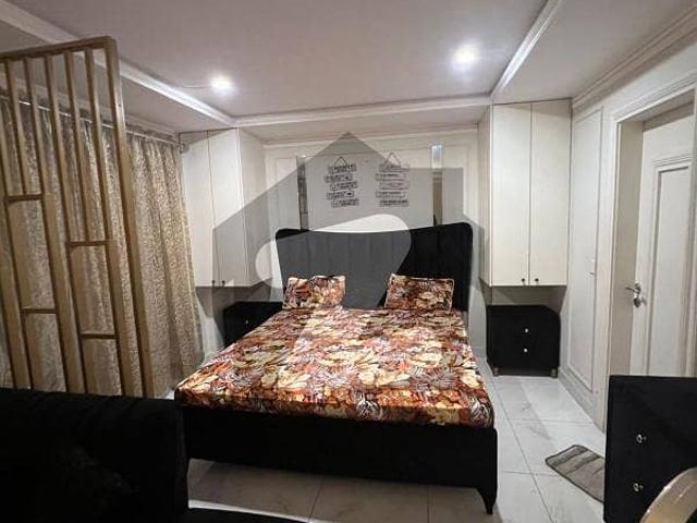 Studio Furnished Apartment Available For Rent In Sector C Bahria Town Lahore
