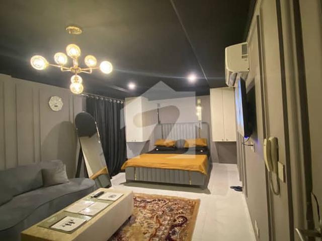 Studio Furnished Apartment Available For Rent In Sector E Bahria Town Lahore