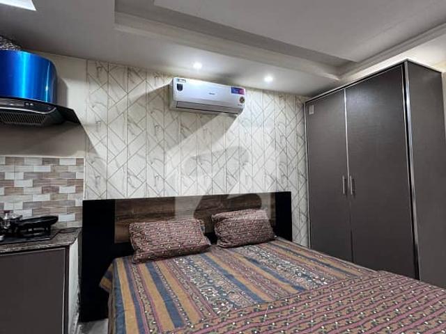 Studio Furnished Apartment Fully Furnished Facing Imtiaz Store Location