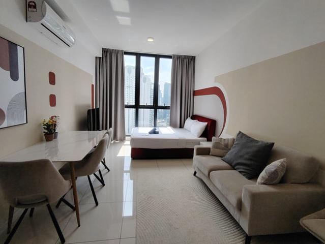 Luxurious Studio Jalan Sultan Fully Furnished Walk to LRTMRT Q Mall