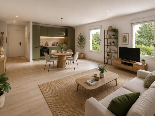STUDIO IDÉAL INVESTISSEMENT AU SEIN D’UN DOMAINE PRIVÉ VERDOYANT 1 pièce, 35 m²